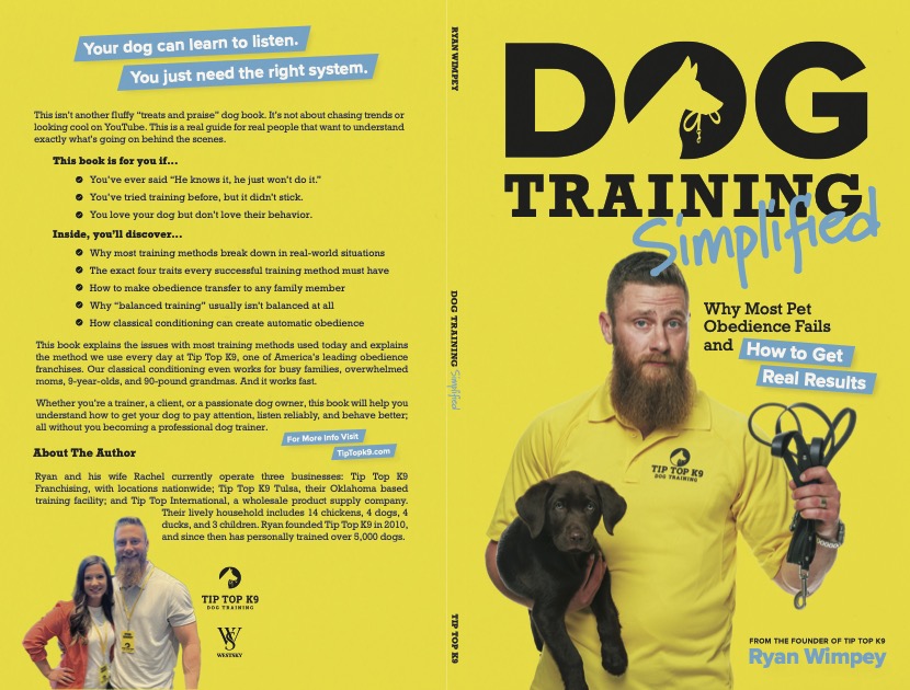 Dog Training Simplified By Ryan Wimpey 5.5x8.5 Cover D9